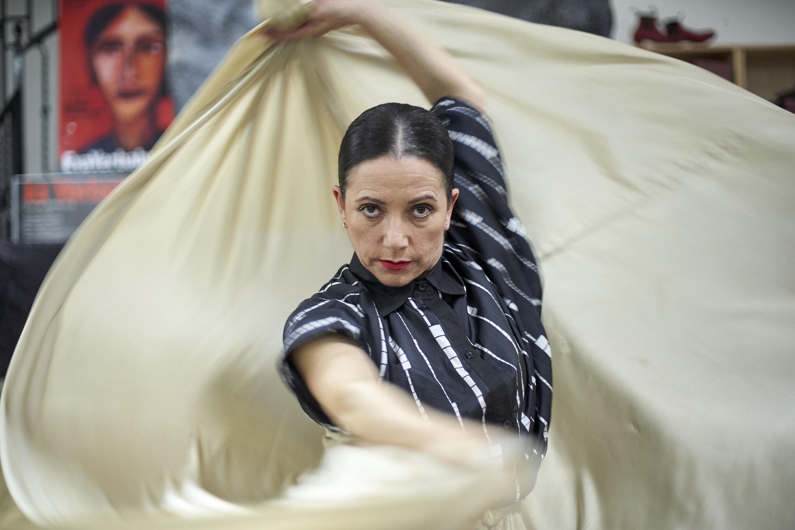 The flamenco dancer and choreographer Eva Yerbabuena.