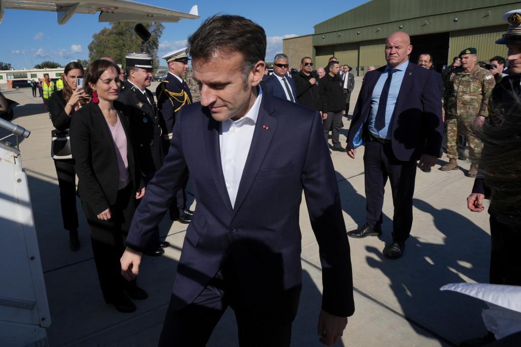 French President Emmanuel Macron.