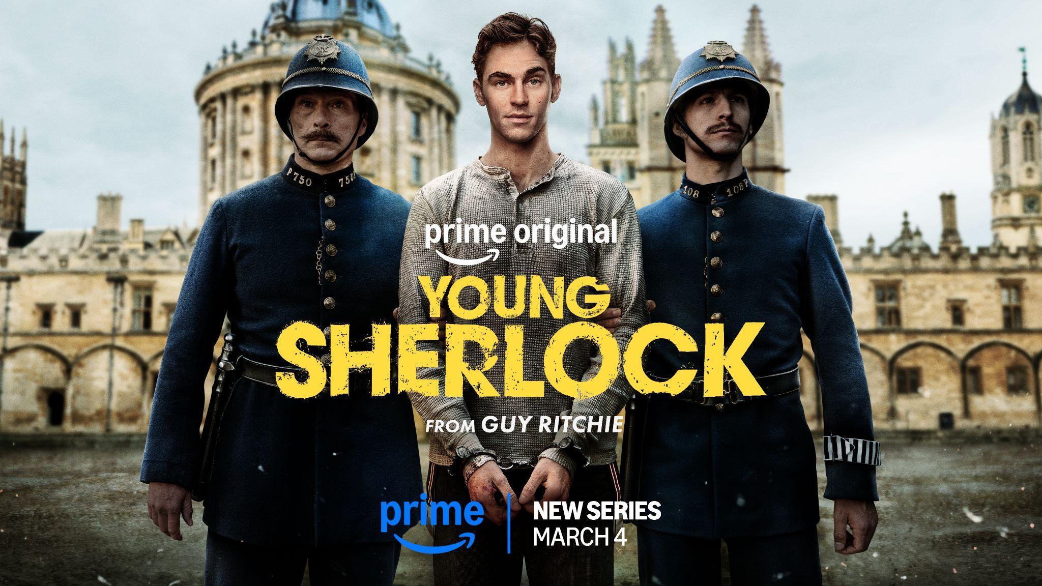 Poster for the series 'Young Sherlock'.