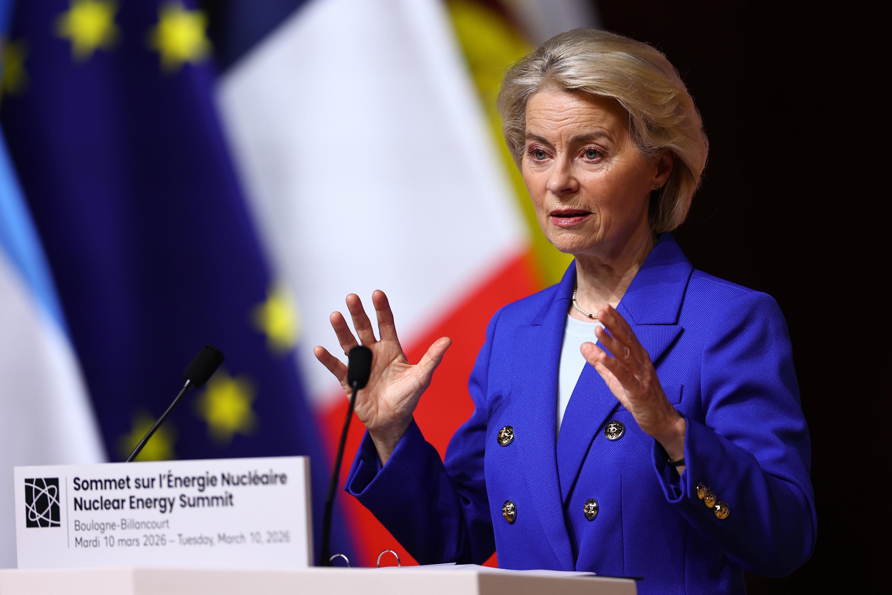 European Commission President Ursula von der Leyen.