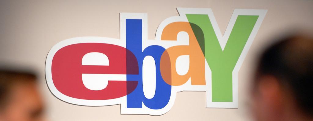 An eBay logo.