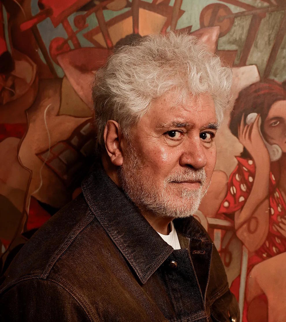 Film director Pedro Almod�var.