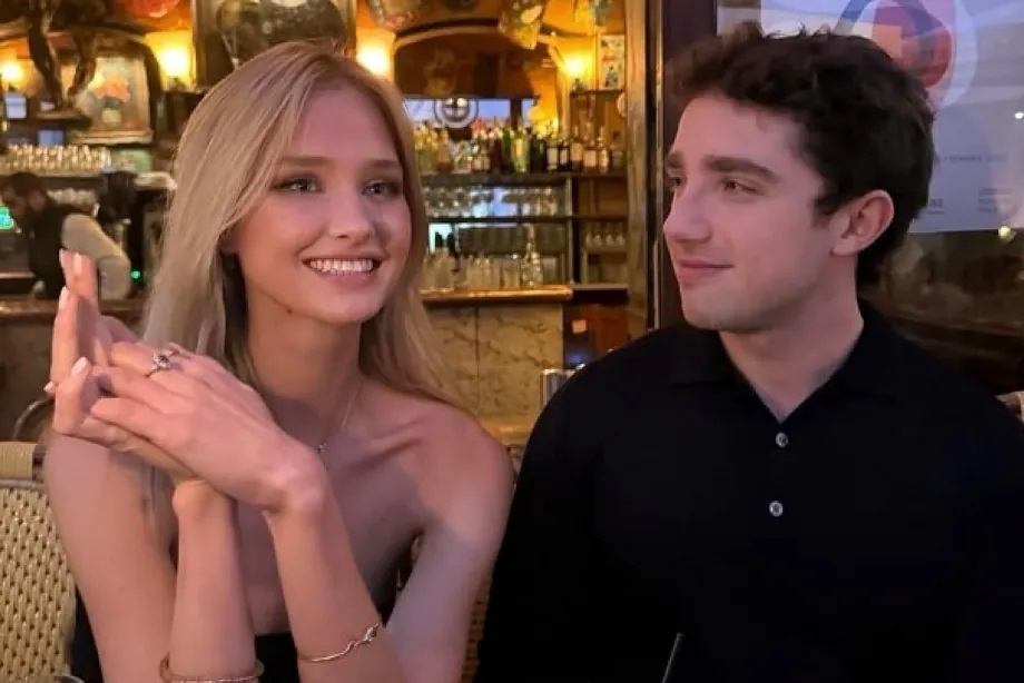 Lara Cosima Henckel von Donnersmarck and François Pinault Jr.