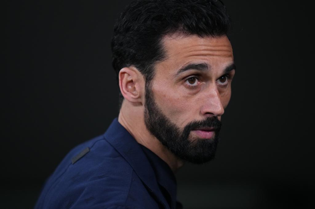 Real Madrid's head coach Alvaro Arbeloa.