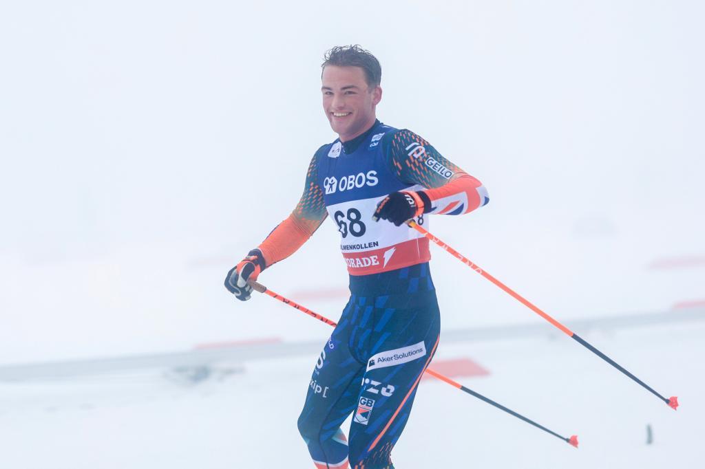 British skier Gabriel Gledhill.