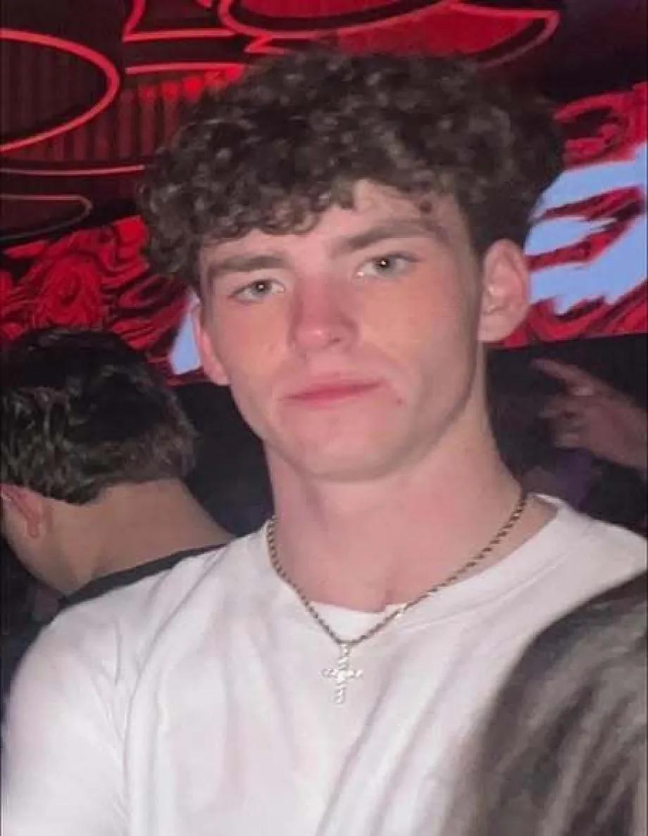 Image of Jimmy Tracey on the night of his disappearance.