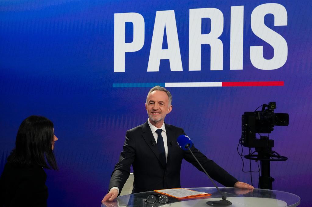 The Socialist candidate for mayor of Paris, Emmanuel Gregoire