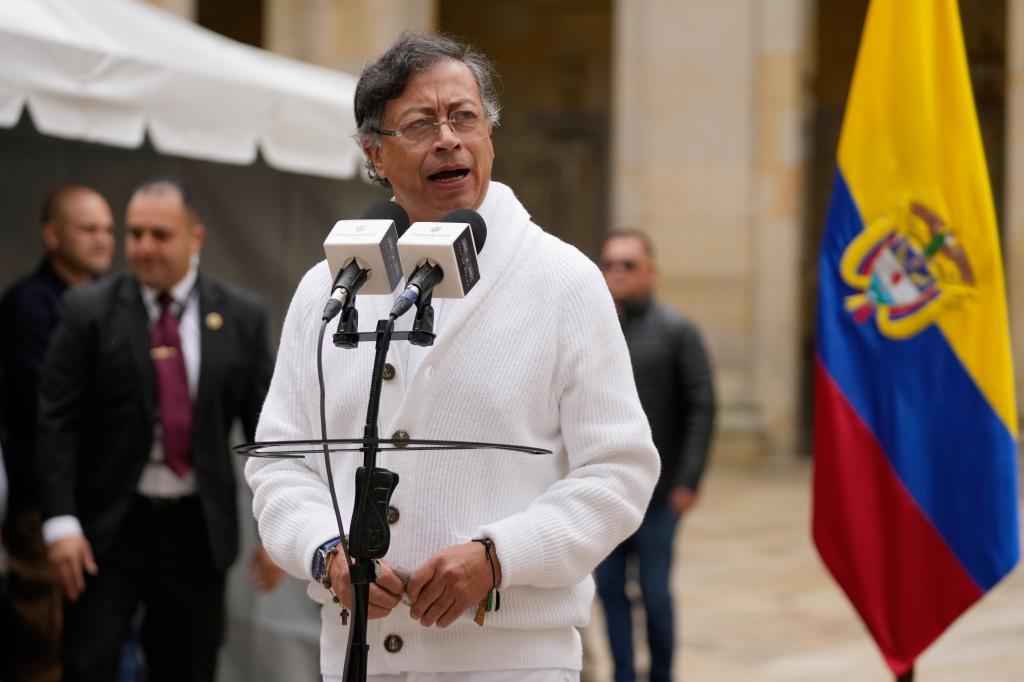 Colombian President Gustavo Petro.