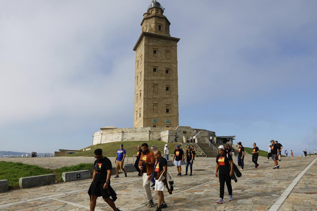 Tower of Hercules in La Coru�a.