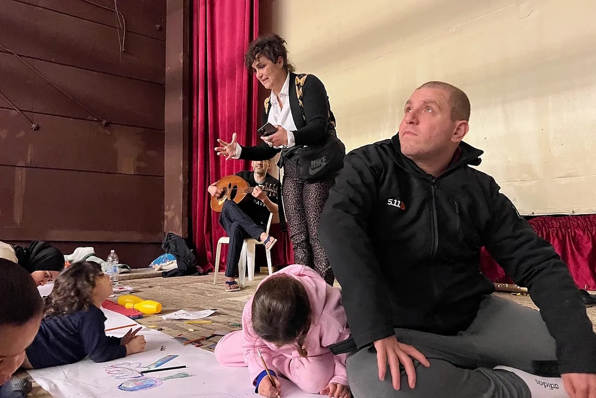 Taller en el cine Rivoli de Tiro
32
Workshop at the Rivoli cinema in Tiro