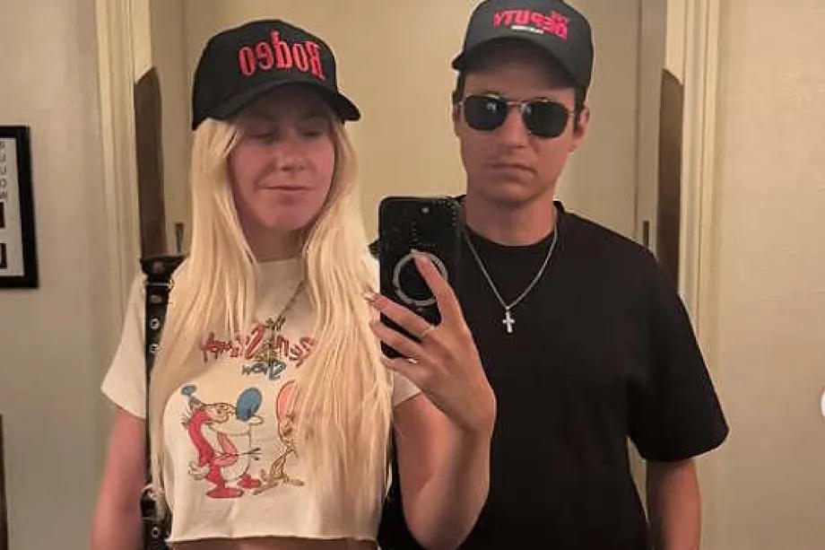 India Rose James and Daniel Vild�sola, in a picture shared.