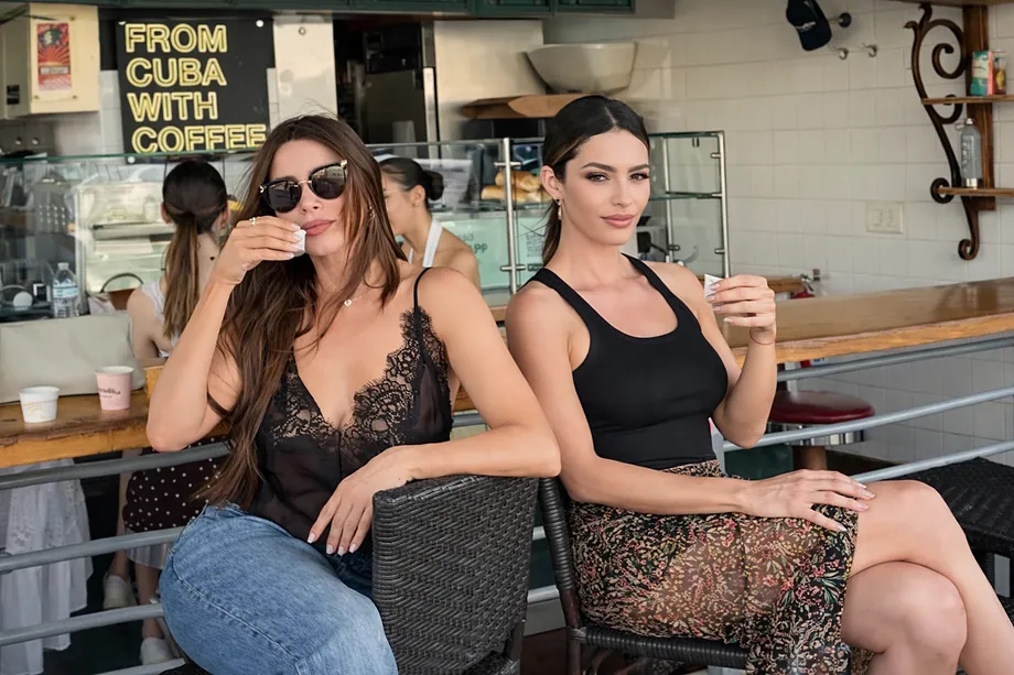 Sofia and Sandra Vergara, in a photo shared on Instagram.