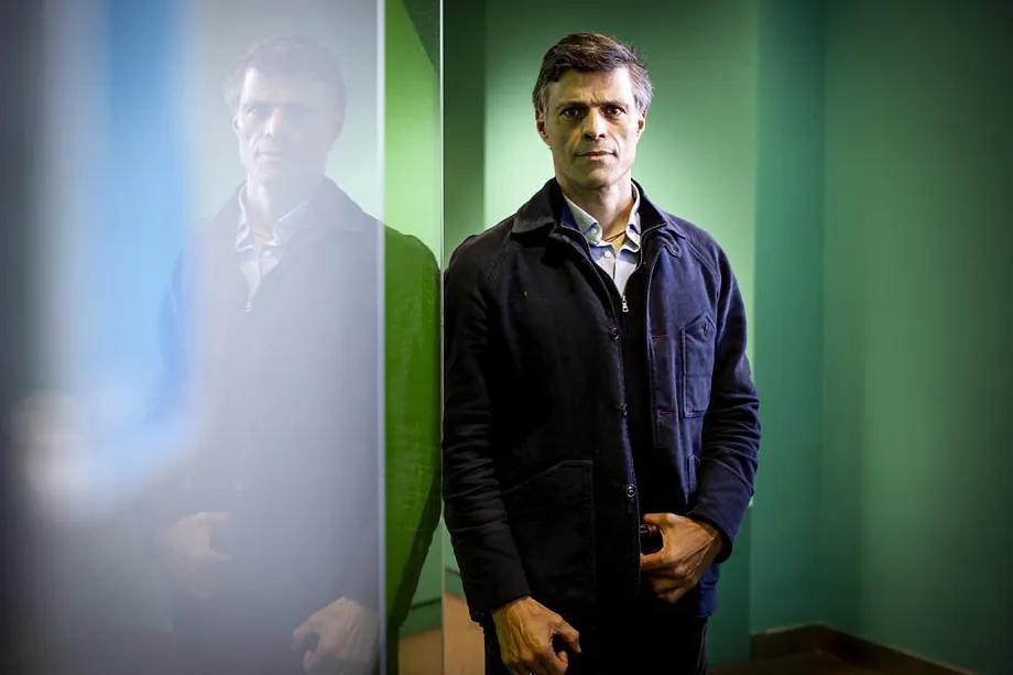 Venezuelan opposition leader Leopoldo L�pez, last February.