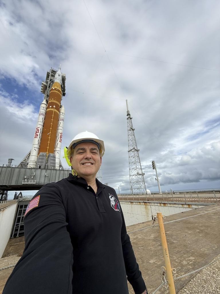 NASA engineer Carlos Garcia-Galan.