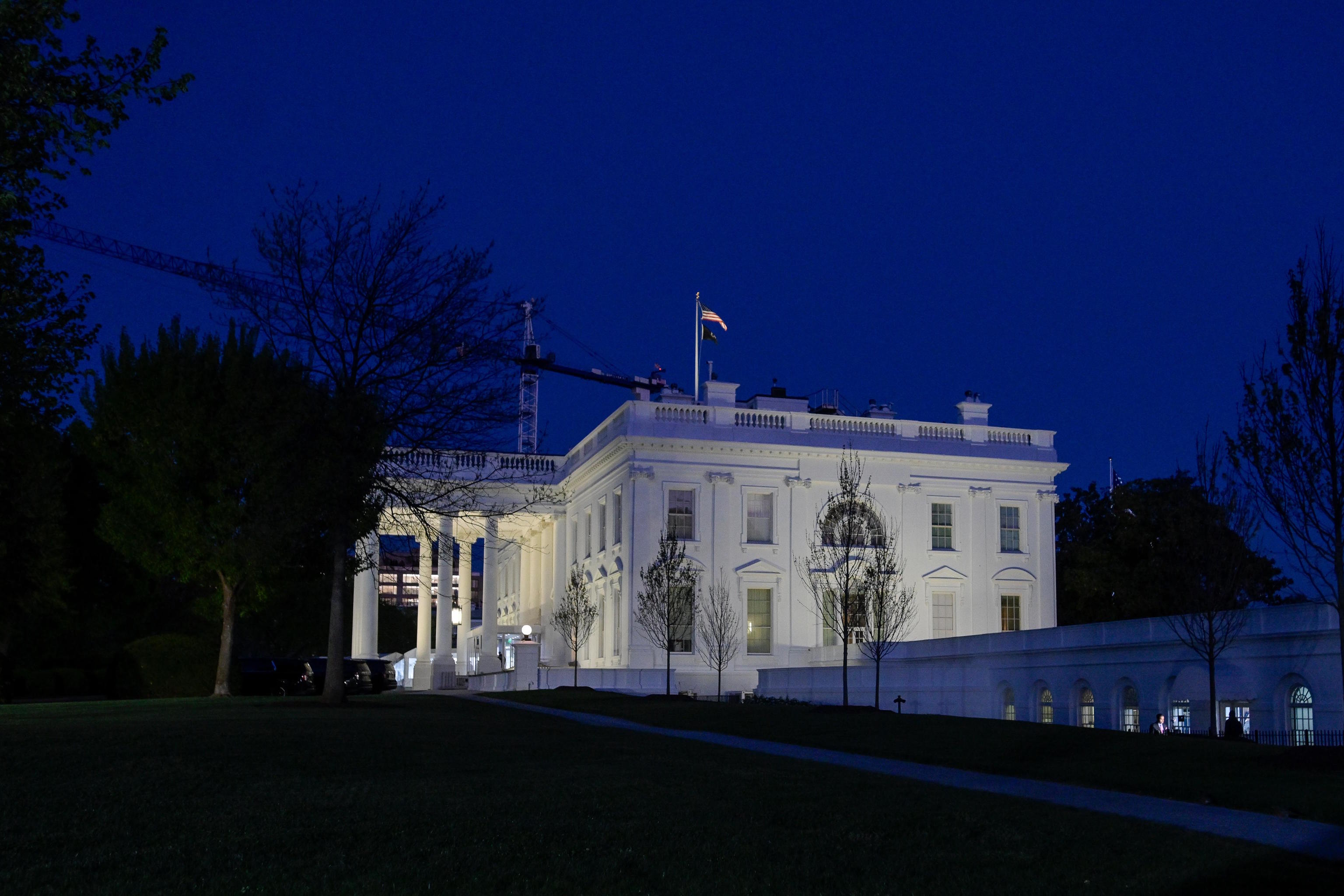 The White House is seen in Washington.