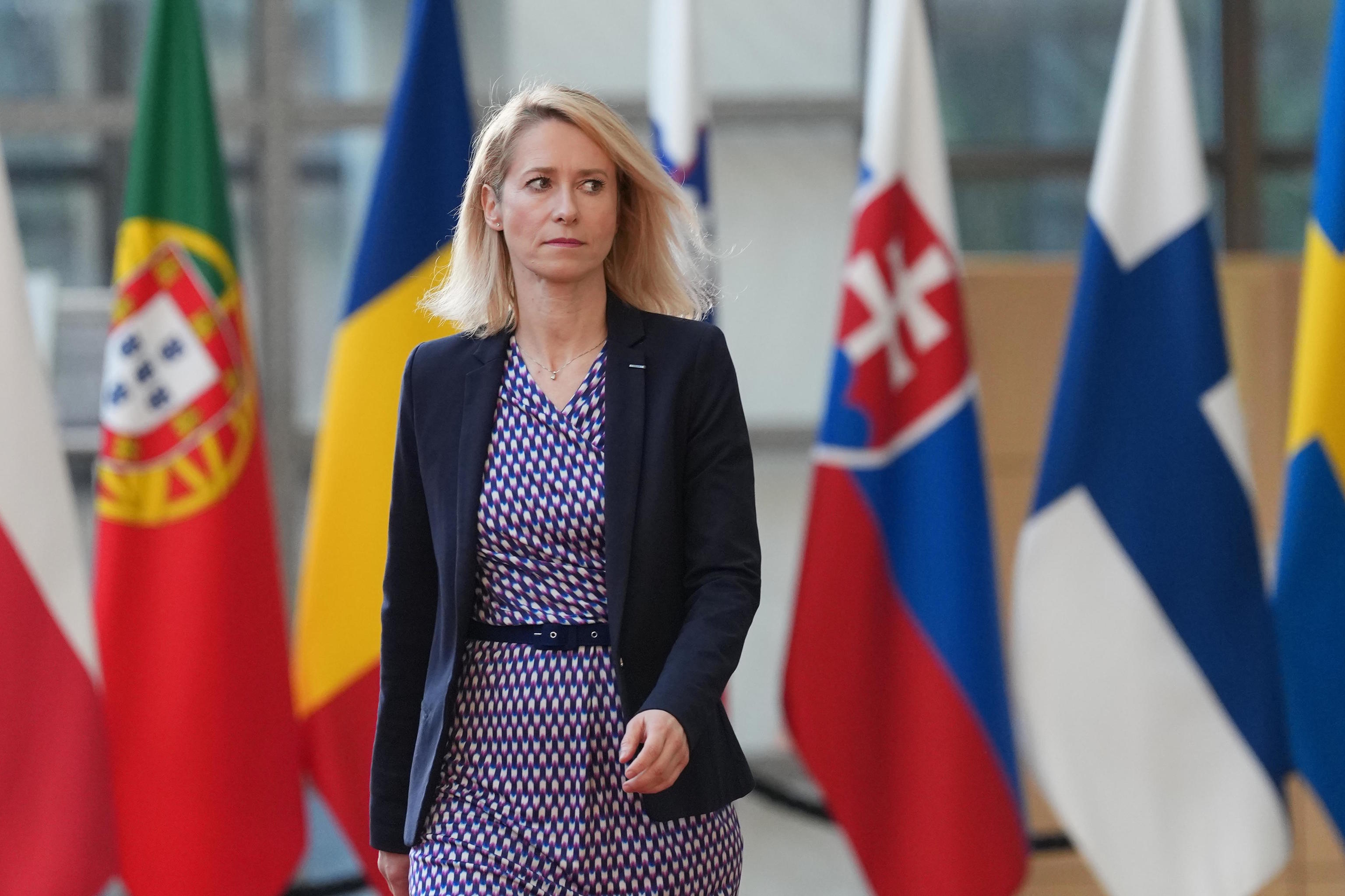 European Union foreign policy chief Kaja Kallas.