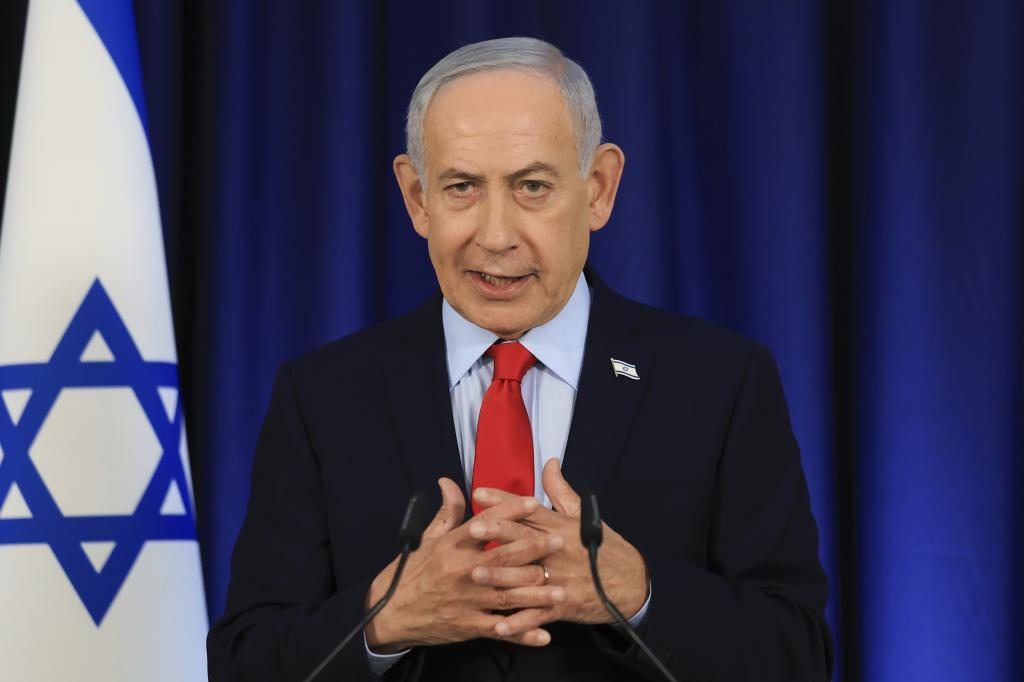 Israeli Prime Minister Benjamin Netanyahu.