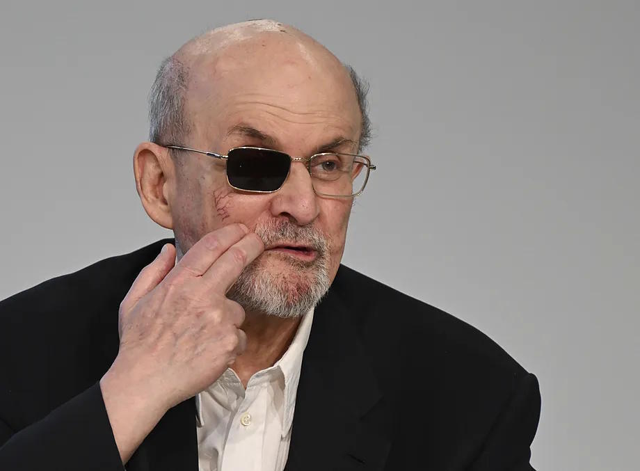 Writer Salman Rushdie, in a file photo.