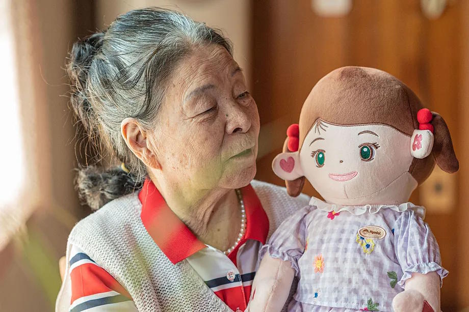 The Hyodol doll, powered by ChatGPT, offers companionship.