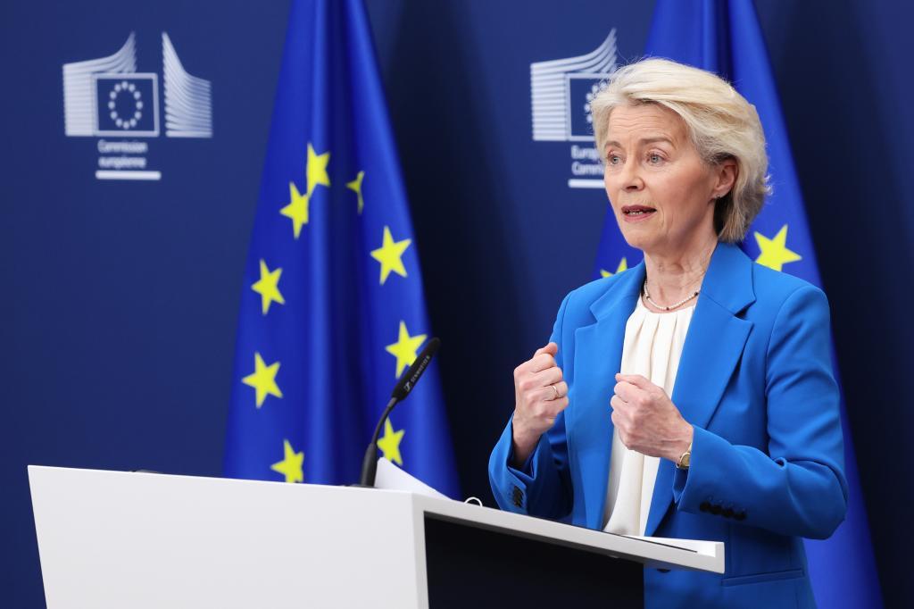 European Commission President Ursula von der Leyen