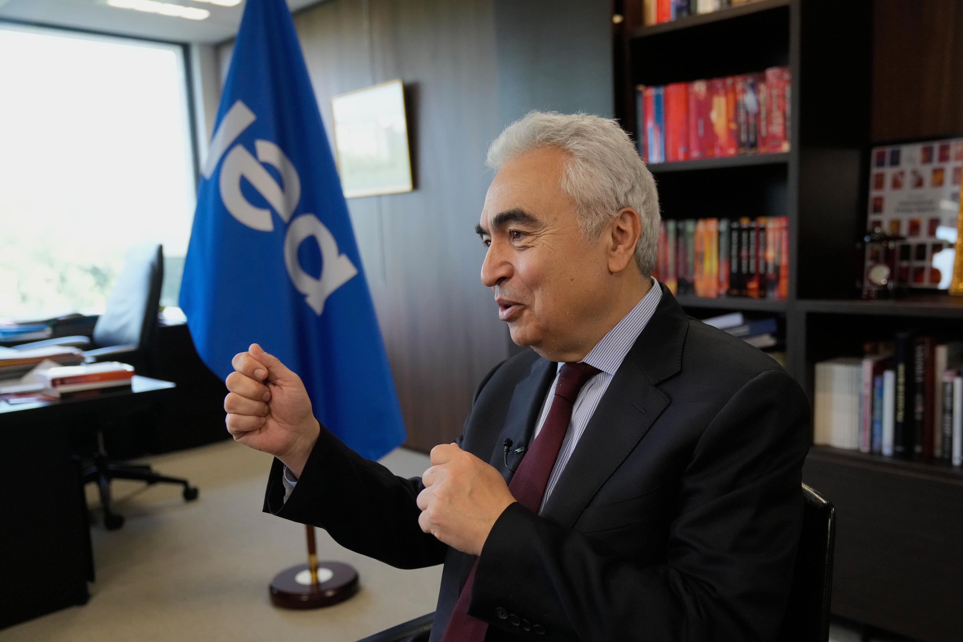 The executive director of the International Energy Agency, Fatih Birol.