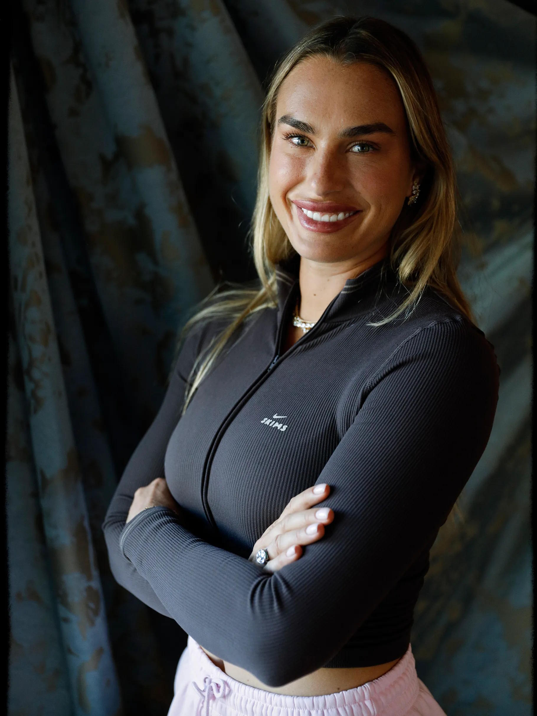 Aryna Sabalenka, the number 1 in women's tennis.