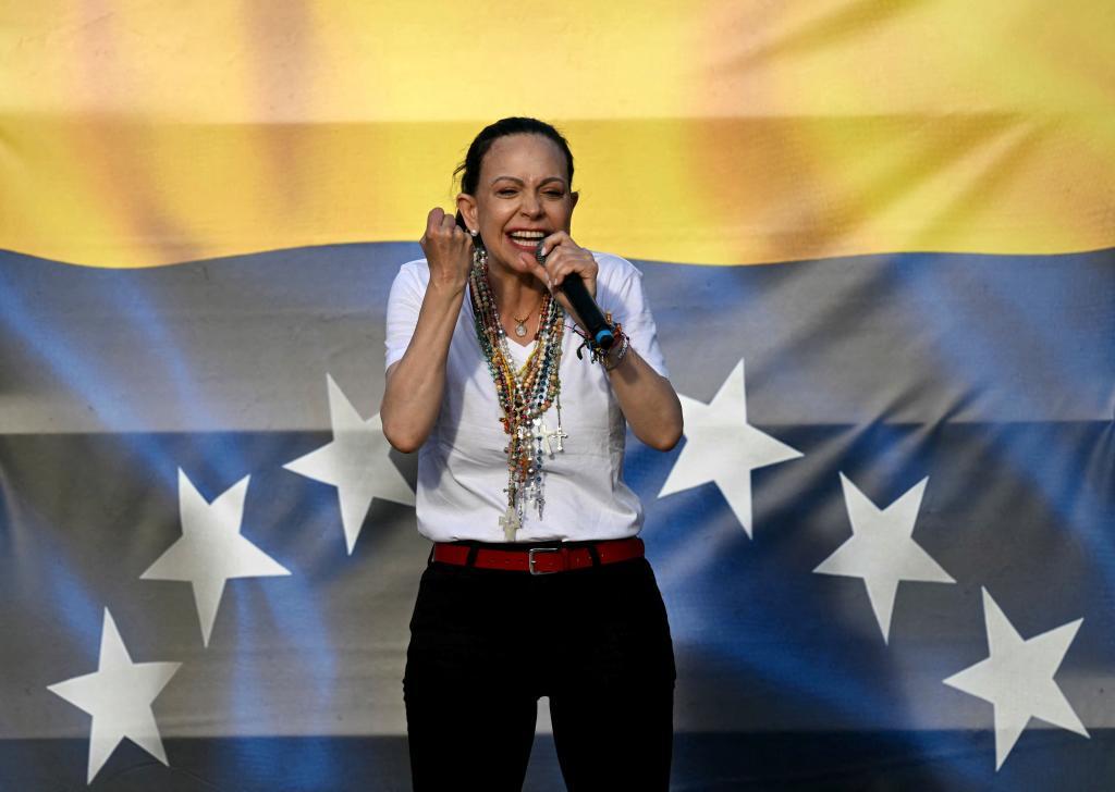 Venezuelan opposition leader Maria Corina Machado