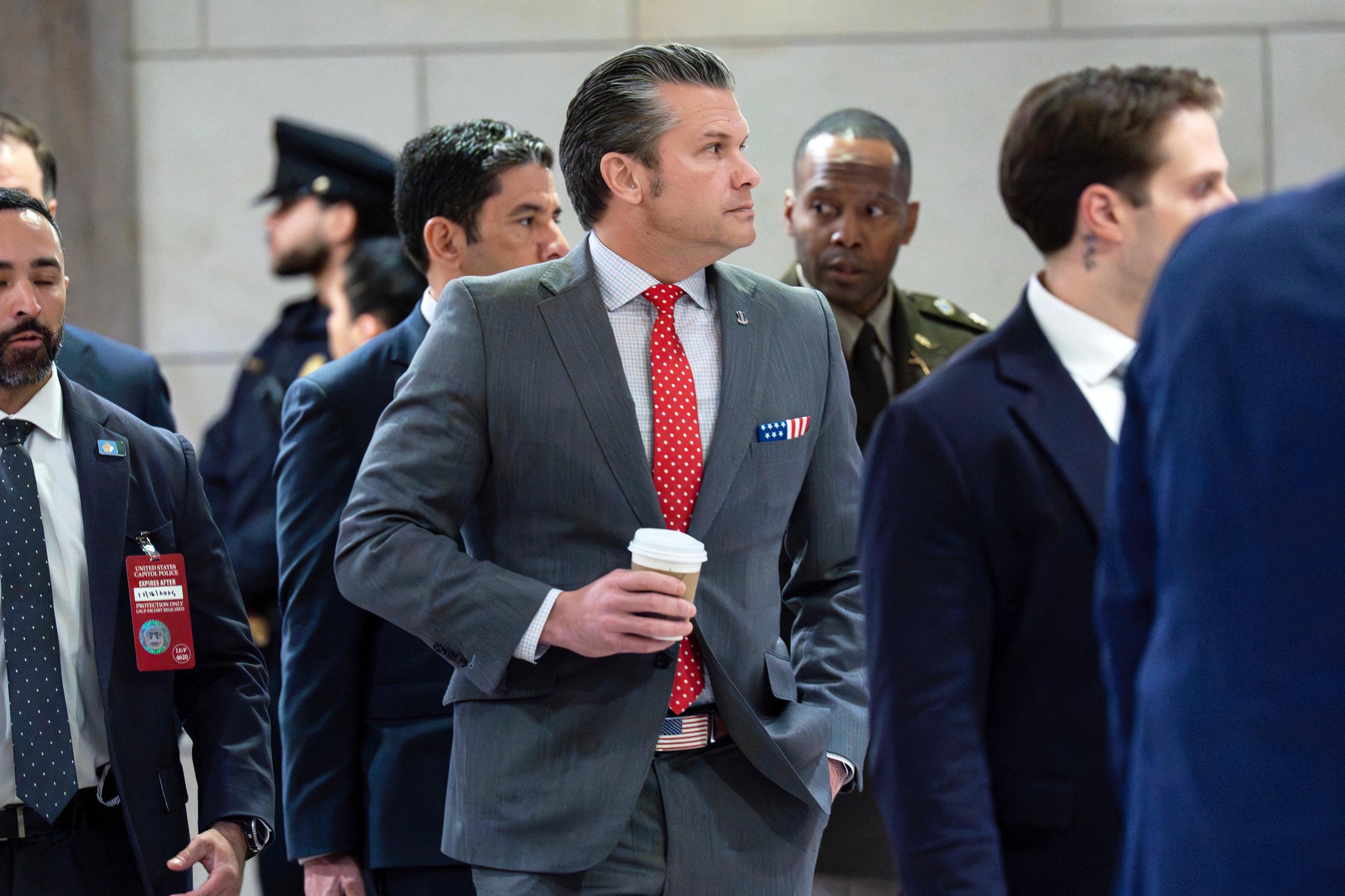 Pete Hegseth, US Secretary of Defense.