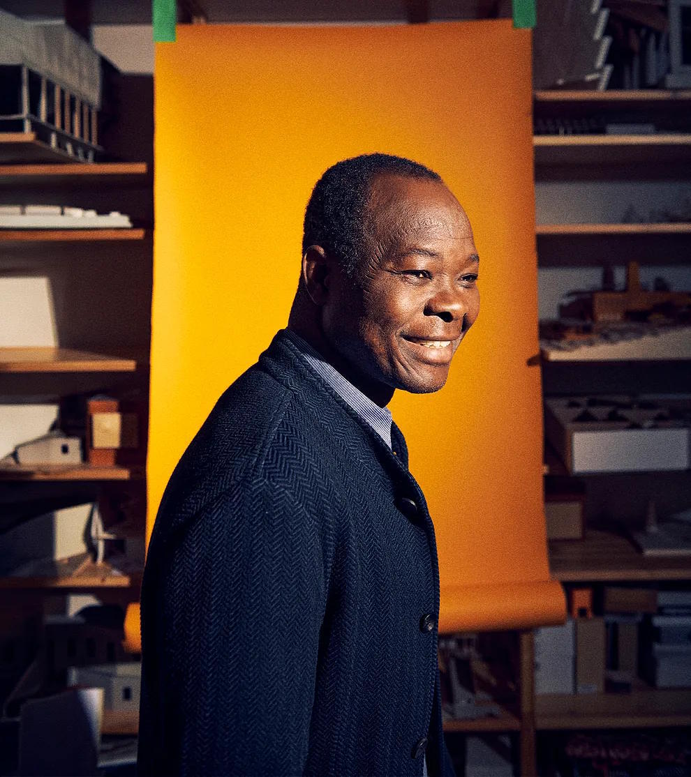 Portrait of architect Francis Ker�.