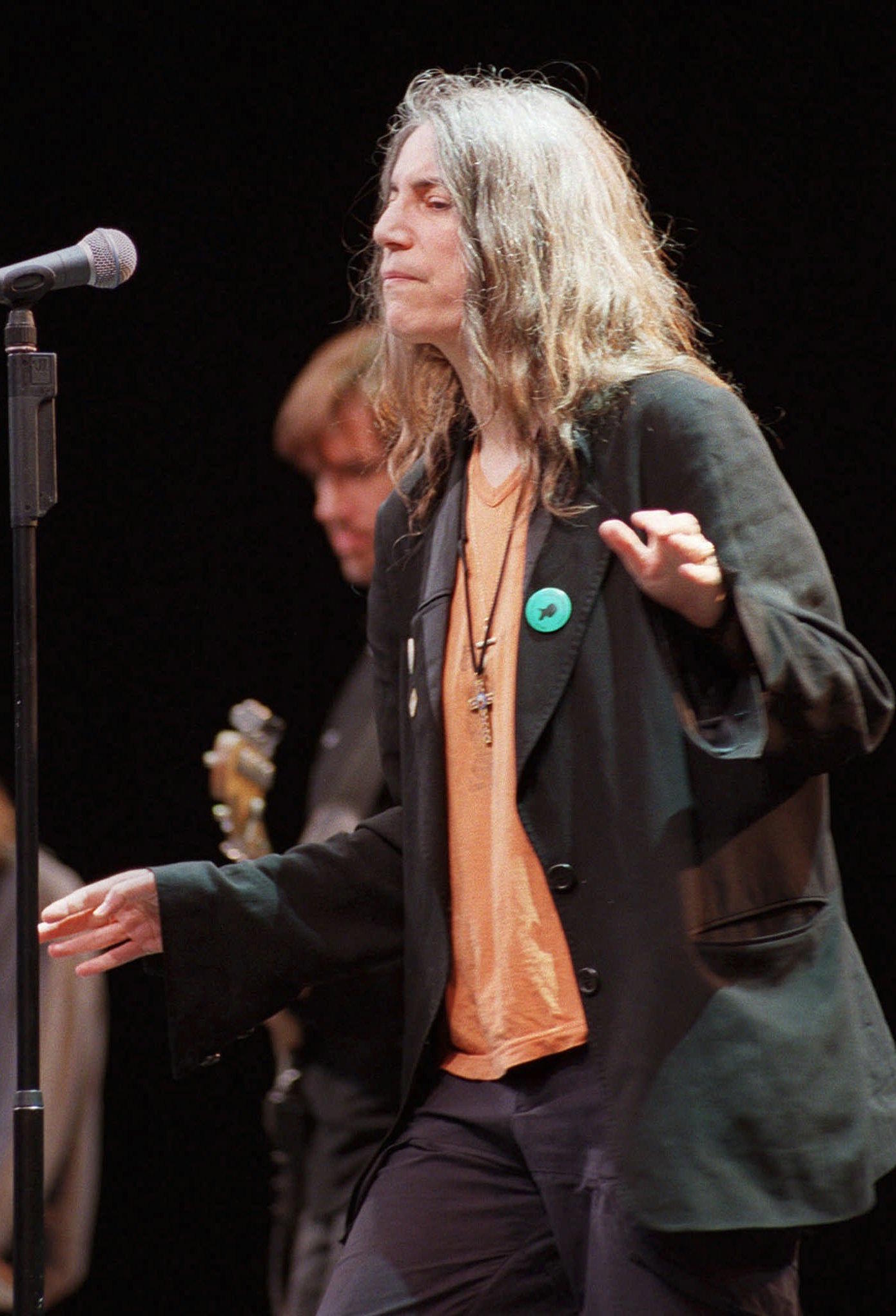 Patti Smith in 1999,.