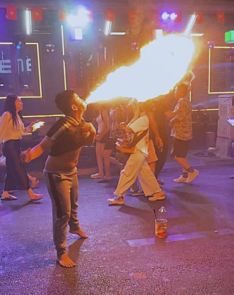 Scenes from day and night in Vietnam's financial capital