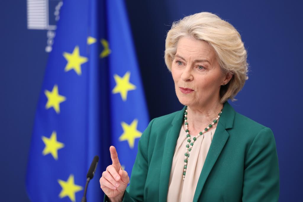 European Commission President Ursula von der Leyen