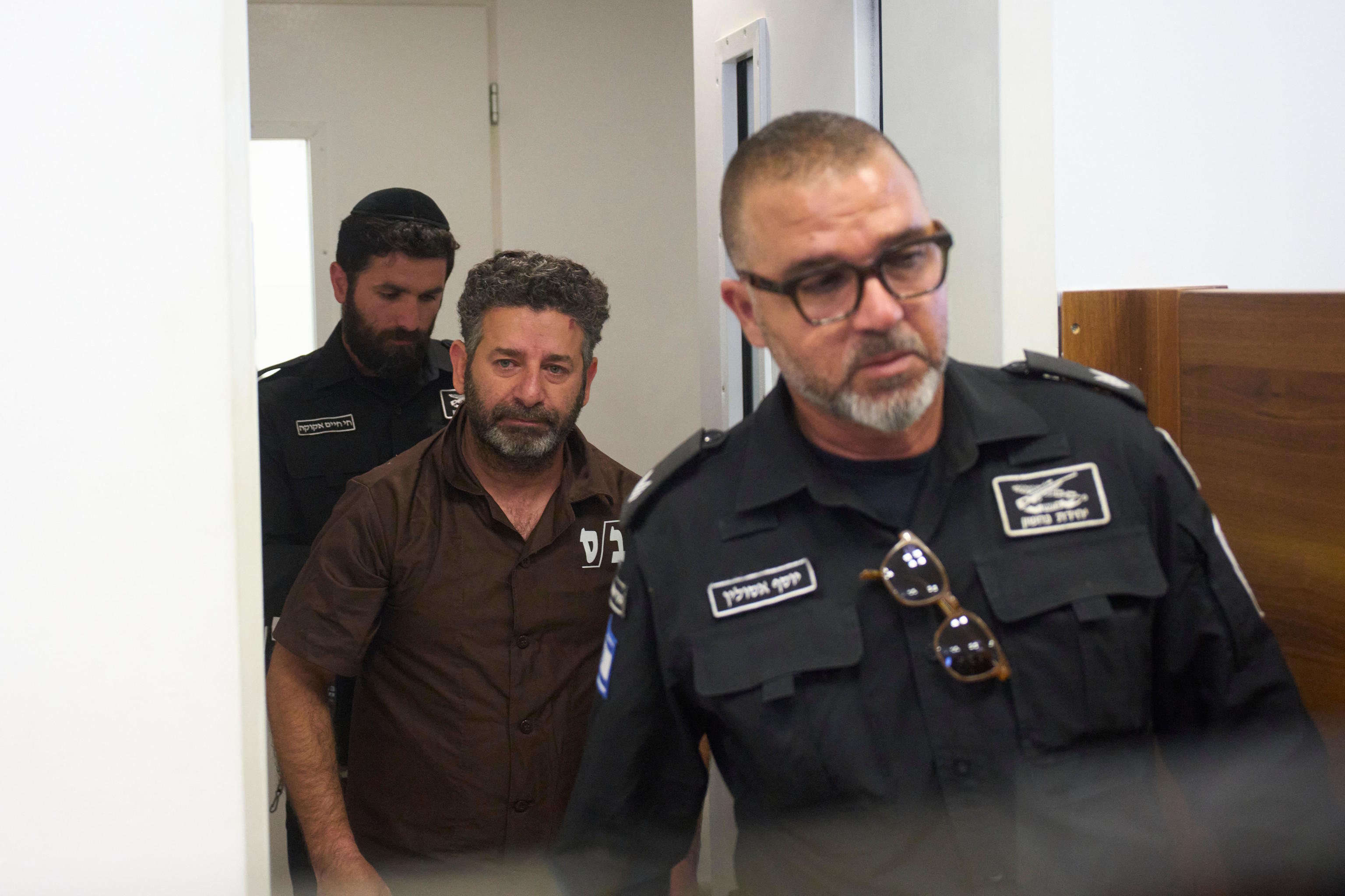 Spanish citizen Saif Abukeshek, a crew member of the Global Sumud Flotilla detained by the State of Israel.