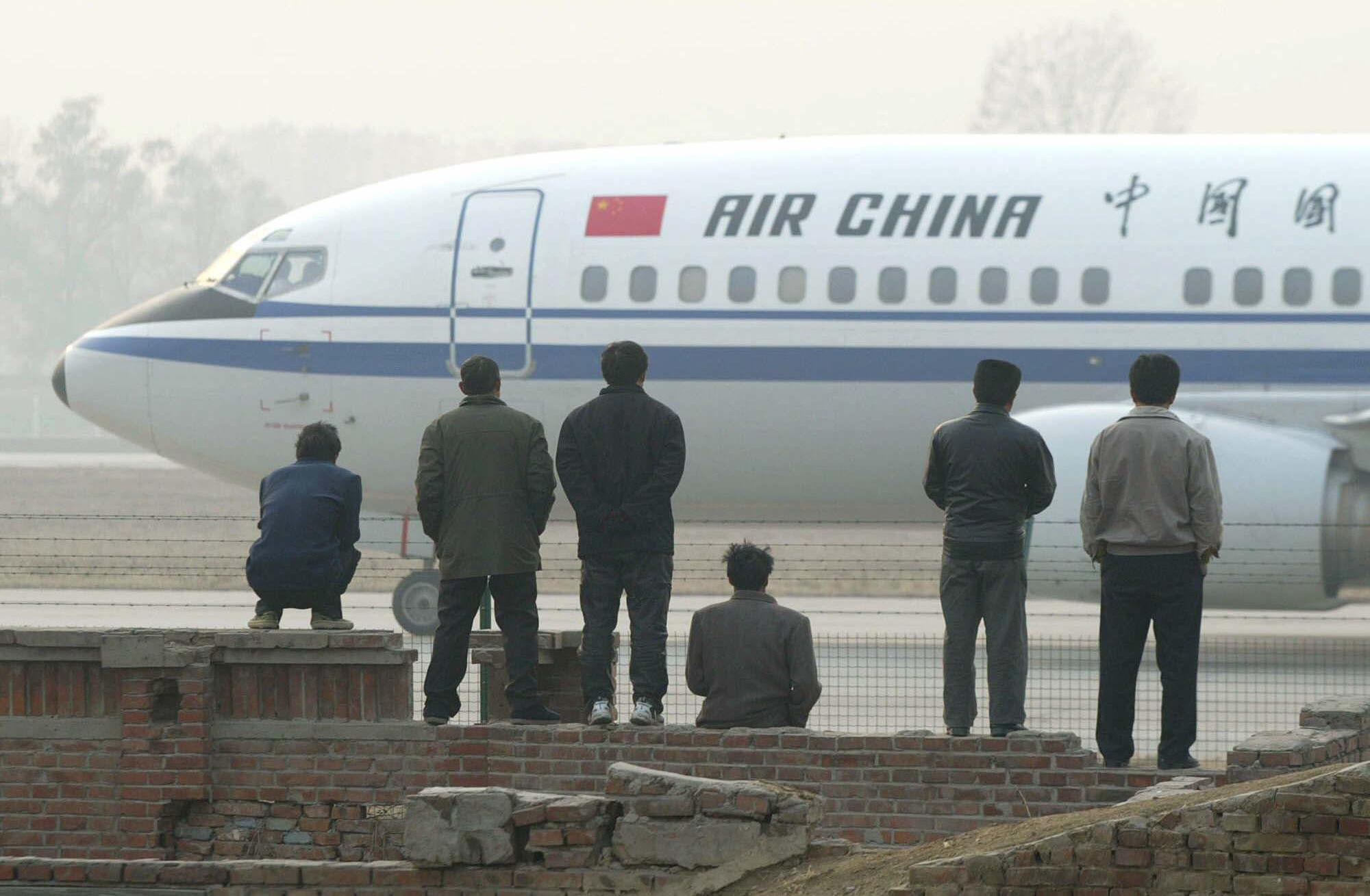 Air China Beoing.