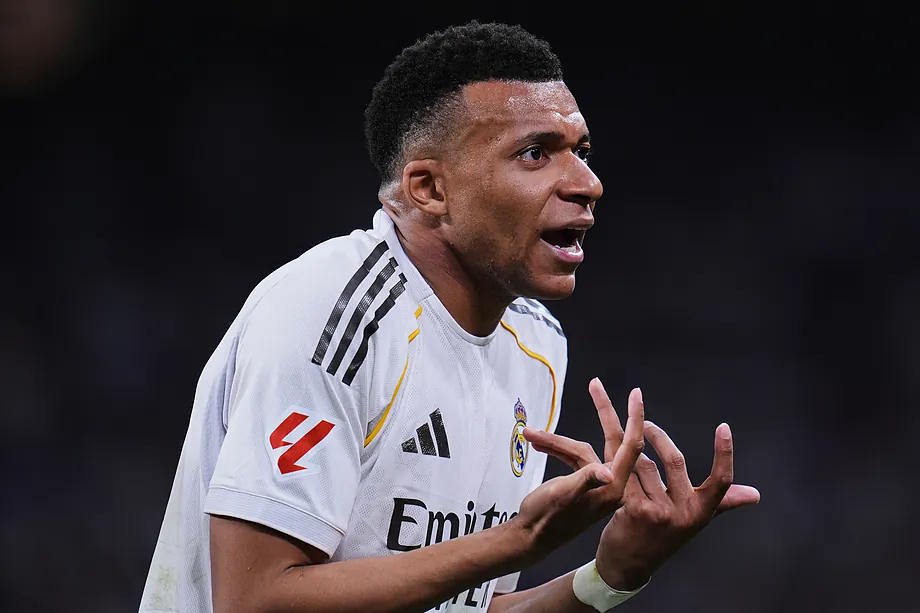 Kylian Mbapp� of Real Madrid.