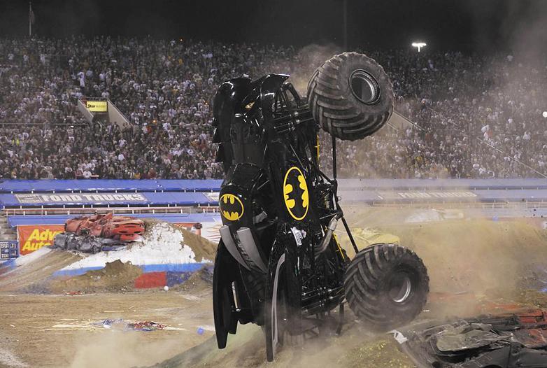 "Monster Jan" truck vehicle show.