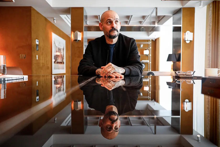 Aitor Zabala hours before receiving the Chef of the Year 2026 award.