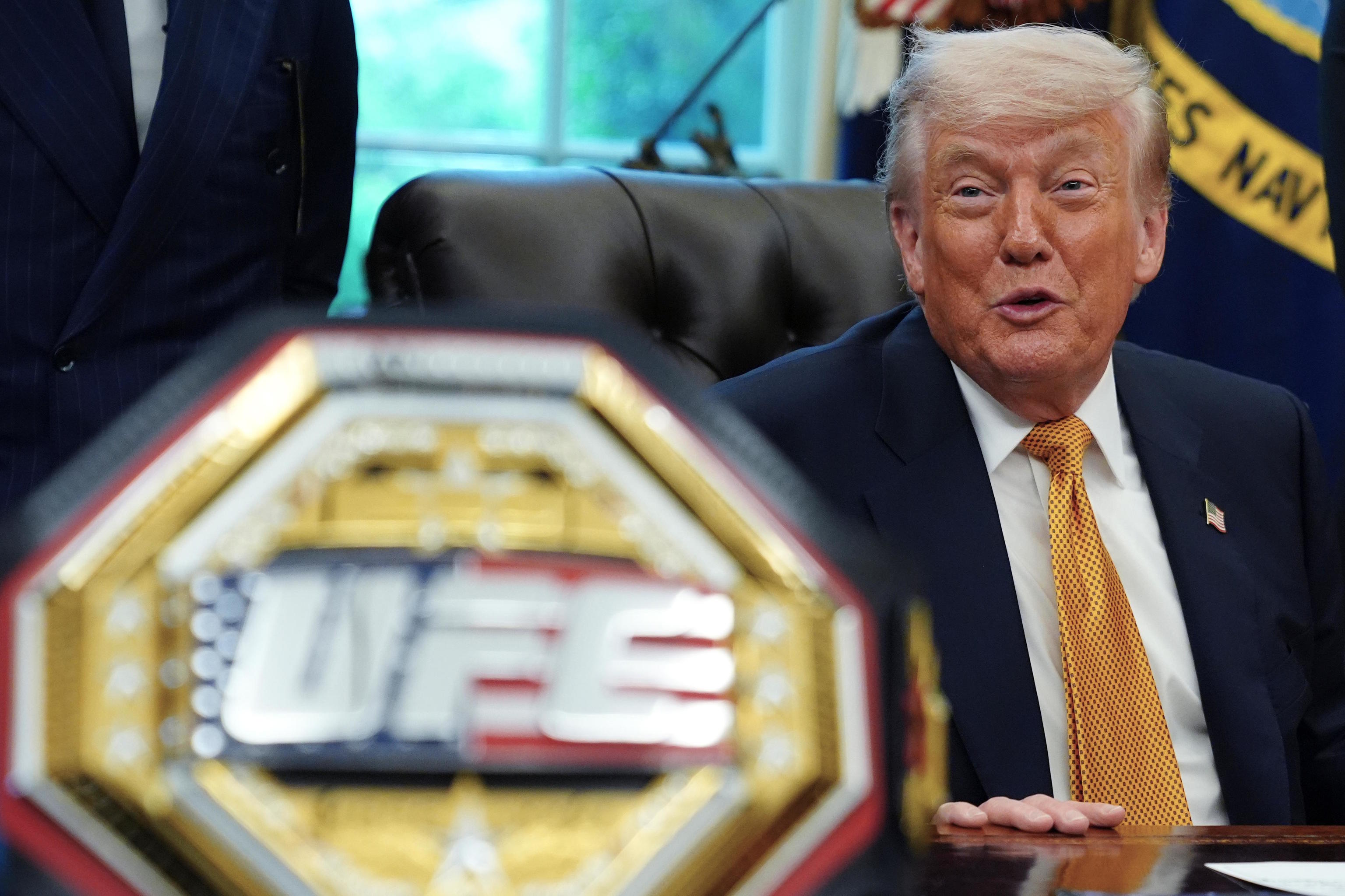 Donald Trump, this Wednesday at the White House.