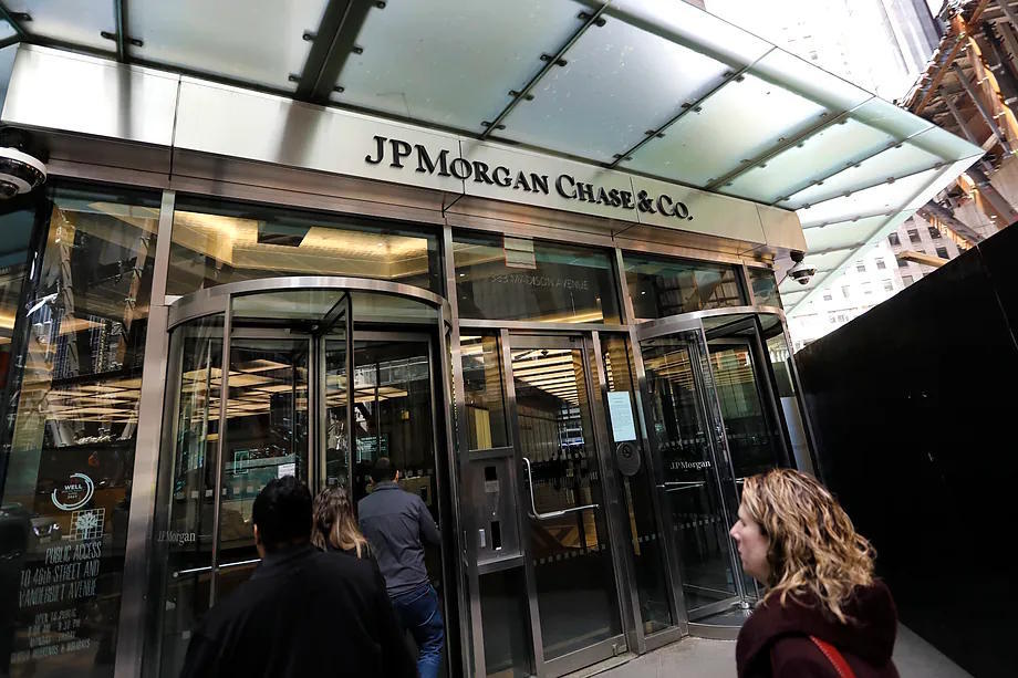 JPMorgan Chase's entry into New York.