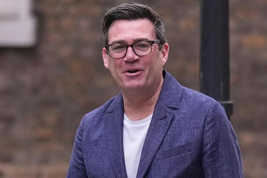 The Mayor of Greater Manchester and former MP for Leigh, Andy Burnham.