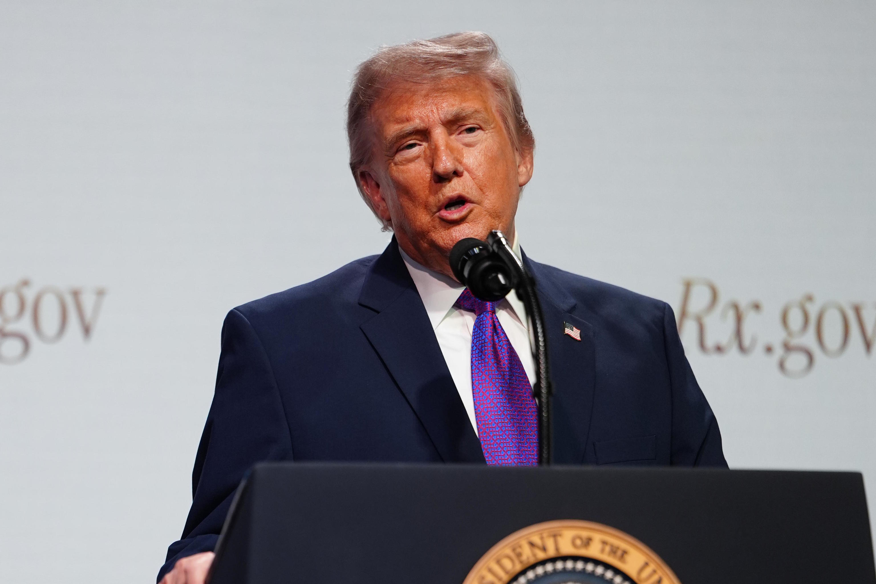 United States President, Donald Trump.