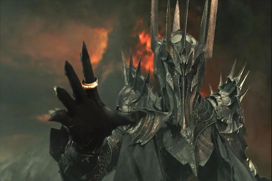 Sauron, from The Lord of the Rings.