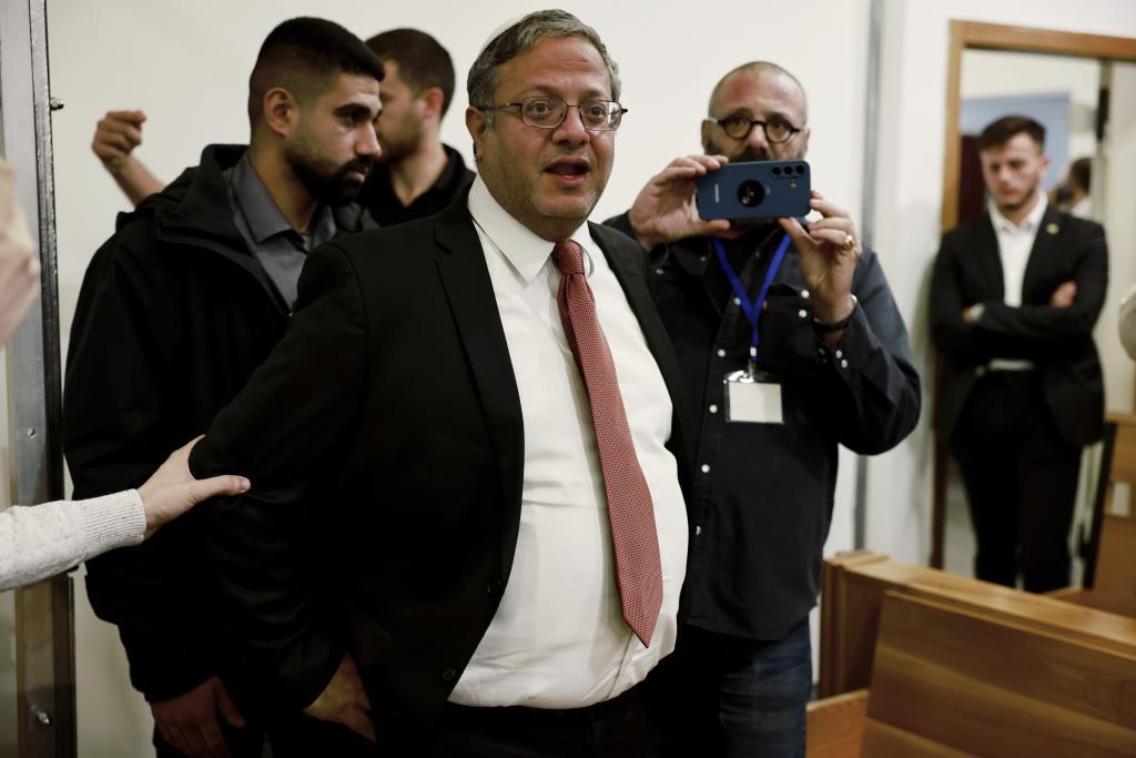 Israel's National Security Minister Itamar Ben Gvir.