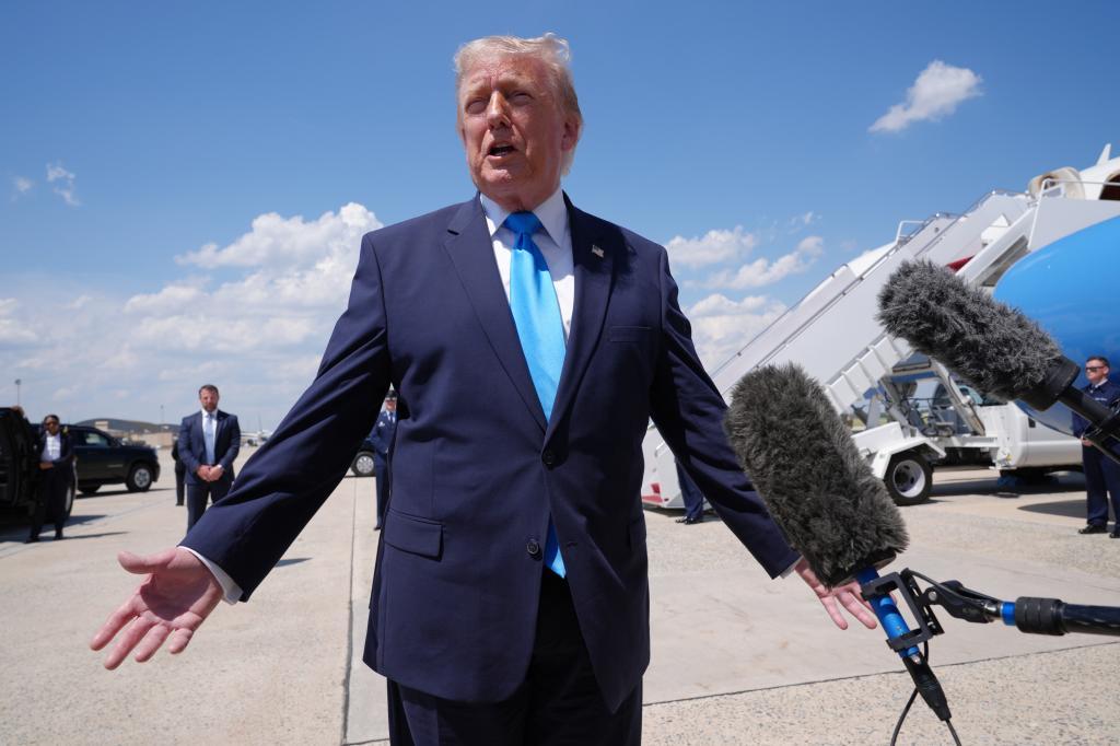 U.S. President Donald Trump.