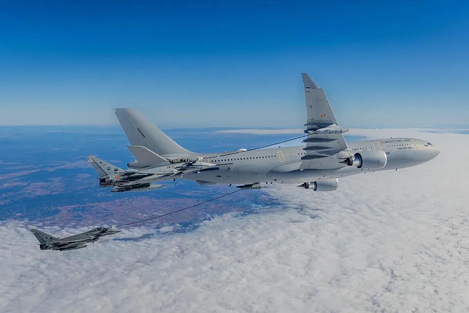 The first A330 MRTT for the Air and Space Force.