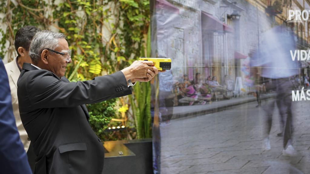 AXOS taser gun.