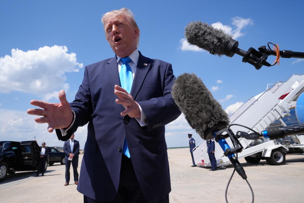 U.S. President Donald Trump.