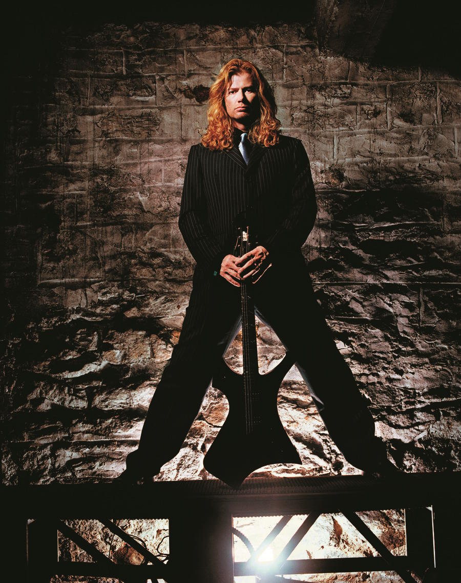 Dave Mustaine, leader of the thrash metal band Megadeth.