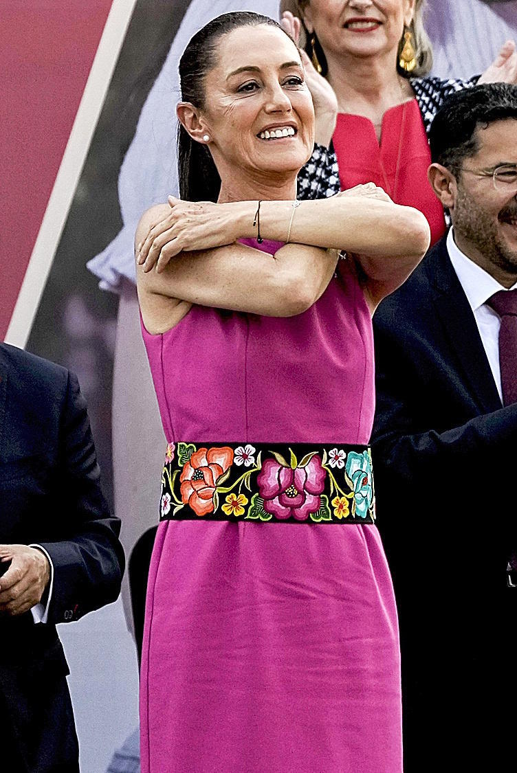 The president of Mexico, Claudia Sheinbaum.