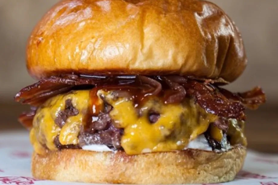 'Singular' by Hundred, the world's best burger in 2026.